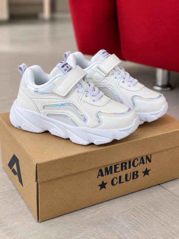 ДИТЯЧІ КРОСІВКИ AMERICAN CLUB ДЛЯ ДІВЧИНКИ